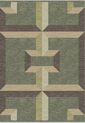 Paulig Teppich Woven Art Design 101-44 Handweb Teppich    